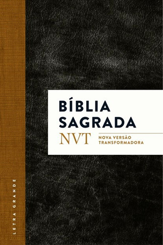 Bíblia Sagrada Nvt - Clássica Letra Grande Capa Flexivel