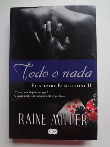 Livro Todo O Nada El Affaire Blackstone 2 Raine Miller