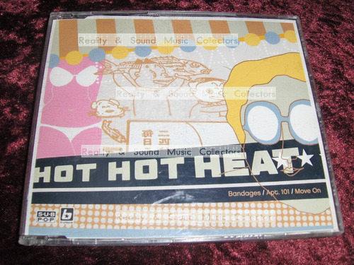 Hot Hot Heat Bandages Cd Single 3 Tracks Europeo