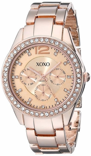 Reloj Analógico Mujer Xo5477 - Oro Rosa