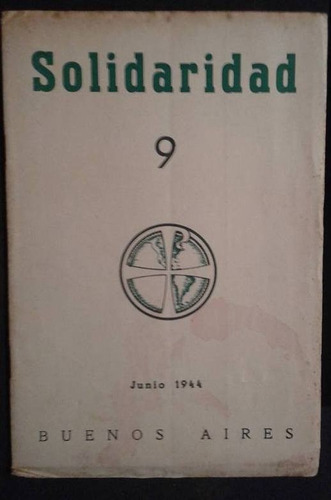 Revista Solidaridad 9 Junio 1944