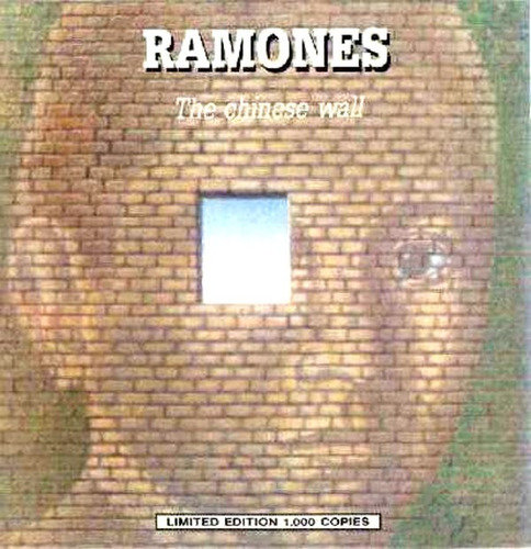 Cd Ramones The Chinese Wall - 1000 Copias Raro Colecionador