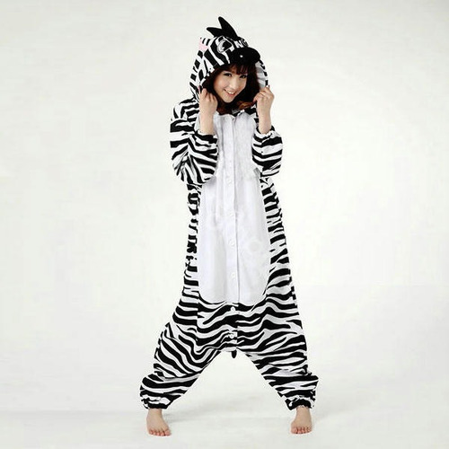 Pijama De Cebra Disfraz Kigurumi Kawaii