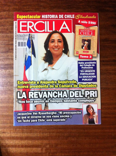 Revista Ercilla Nº  - La Revancha Del Pri