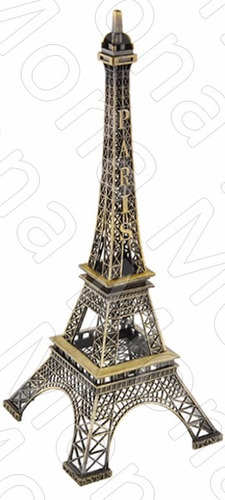 Torre Eiffel 8 Cm Adorno De Metal Souvenir Pack X 50