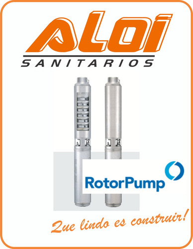 Imagen 2 de 9 de Bomba Sumergible Rotor Pump 2 Hp Trifasico St 1818 + Presión
