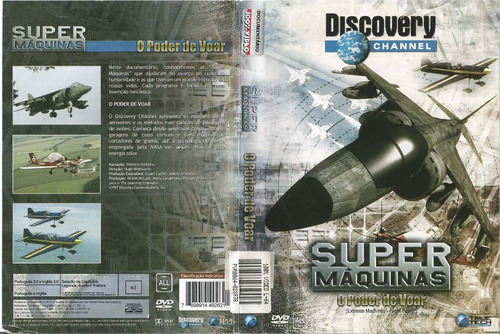 Dvd - Super Máquinas O Poder De Voar