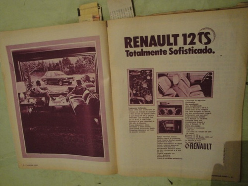 Publicidad Renault 12 Ts Año 1976