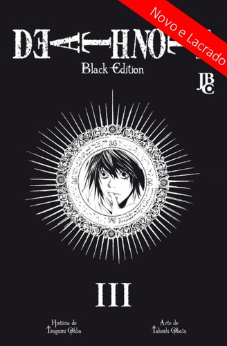 Mangá Death Note Black Edition - Vol 3 - Novo -