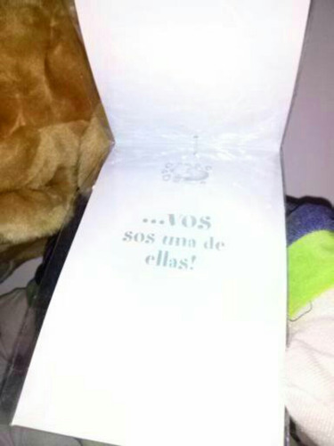 Perro Con Hueso Y Tarjeta. Nuevo Grande