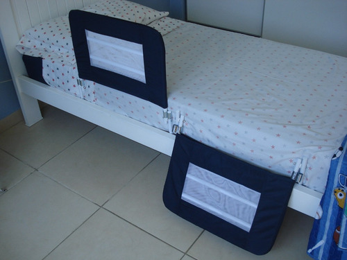 Imagen 4 de 6 de Baransik - Baranda De Cama Infantil Chica Acolchonada Funda