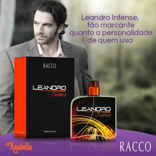 Deo Colonia Leandro Intense Racco Promoção Entrega Rápida