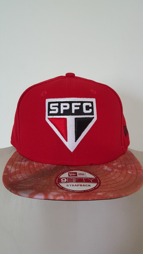 Boné São Paulo New Era 9fifty Strapback Pronta Entrega