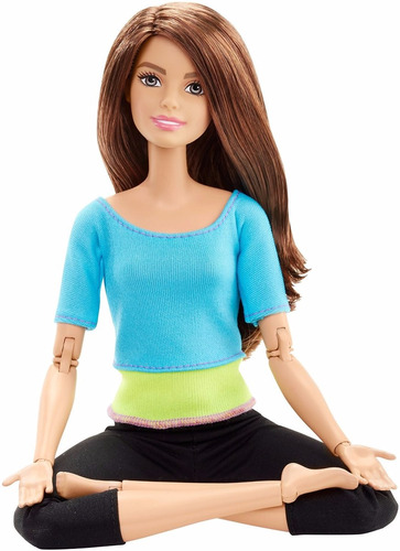 Imagem 1 de 7 de Barbie Made To Move Morena Fashionista Articulada Teresa
