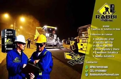 Asfalto Rc- 250 Diluido, Envio A Su Domicilio