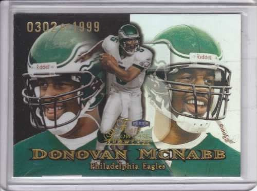 1999 Showcase Rookie Donovan Mcnabb 302/1999 Qb Eagles Sp