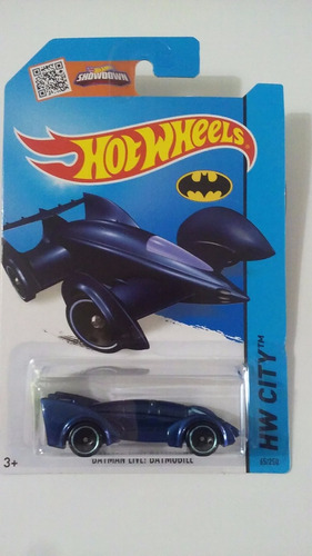 Hot Wheels 2015 Batman Live Batmobile Azul  - Gianmm