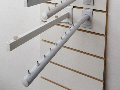 12 Ménsulas Panel Ranurado 28 Cm Con Sopapa Sin Refuerzo
