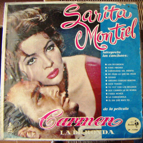 Española, Sarita Montiel, Carmen La De Ronda, Lp 12´,