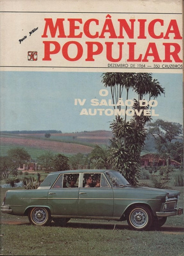 Mecânica Popular N°60 Dez/1964 O Iv Salão Do Automóvel