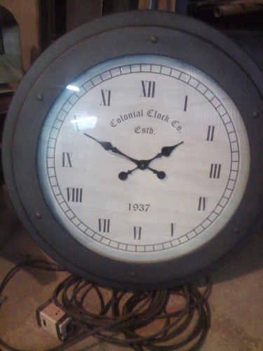 Reloj Fondo Mapamundi 60 Cms.
