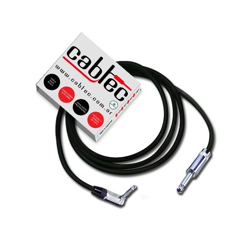 Cable Plug Plug 90º Y Recto Ts Mono Neutrik 9 Metros Cabtec