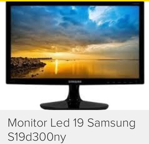 Monitor Samsung Lcd  19 Pulgadas Como Nuevo Poco Uso
