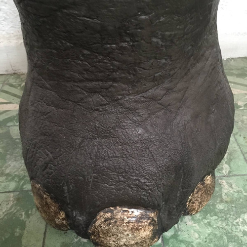 Animales Disecados 100% Artificiales Taburete Pata Elefante