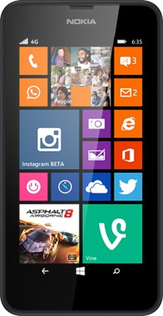 Nokia Lumia 635 Liberados 4g Pantalla 4.5  Camara 5mpx
