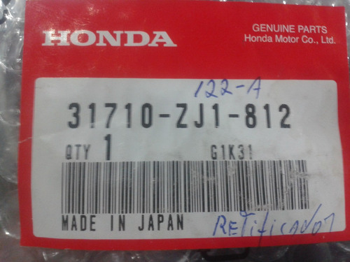 Retificador De Bateria Honda