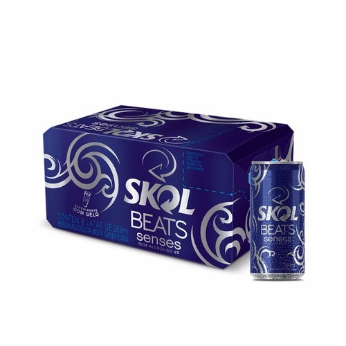 ((3 Pack C/8 Latas)) Skol Beats Senses 269ml