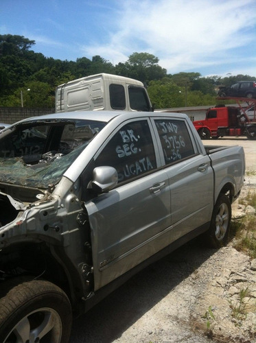 Sucata Ssangyong Actyon Sports A200s 2009 Diesel Peças Motor