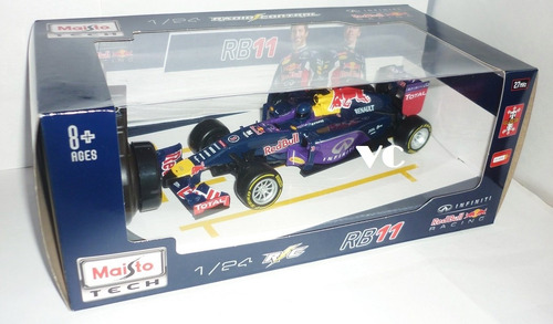 Red Bull F1 (2015) Ricciardo Radiocontrol Escala 1/24 Maisto