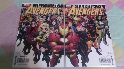 Comics Avengers The Initiative Iron Man Capitan America Thor