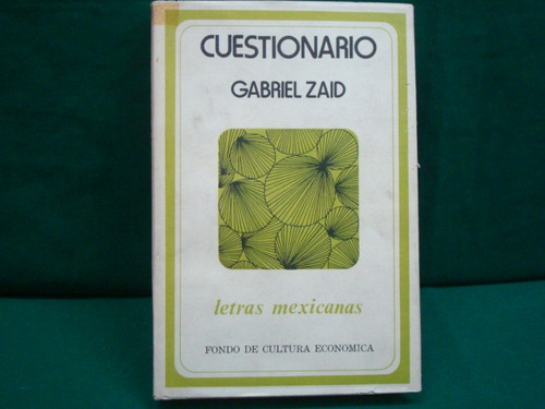 Gabriel Zaid, Cuestionario.