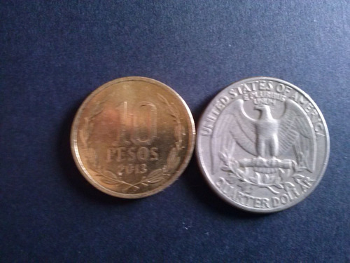 Estados Unidos Quarter Dollar Níquel 1979 Ceca D