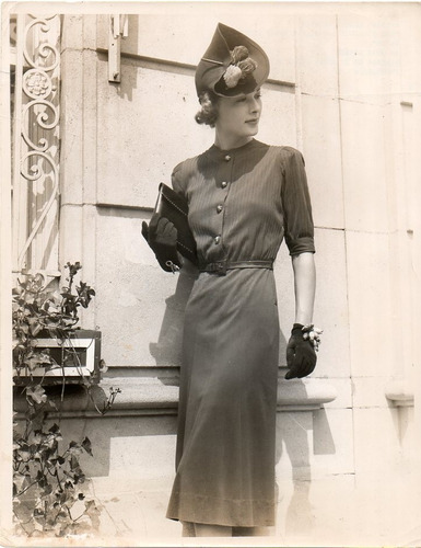 Foto Original Fashion League Joan Gardner 26 Septiembre 1939