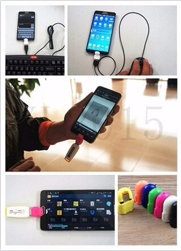 Adaptador Usb Otg A Micro Android Para Celulares Y Tablets