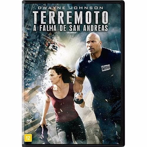 Dvd: Terremoto - A Falha De San Andreas - Dublado - Lacrado