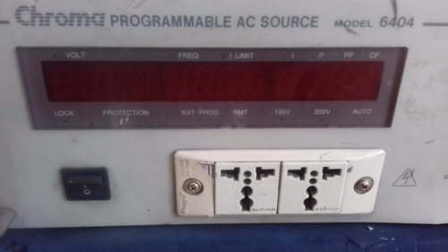 Chroma 6404 Power Source It17 (Usado)