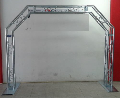 Estructura Para Porteria Curvas 20x20 1 1/5 Dj Acero Galvan
