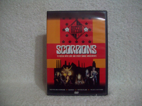 Dvd Scorpions- To Russia With Love And Other Savage