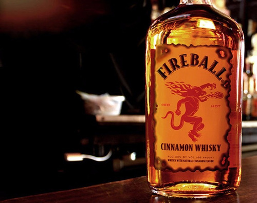Licor Fireball 1000ml Cinnamon Whisky Origen Canadá