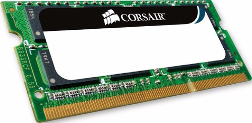 Memoria Notebook 8gb Sodimm Corsair 1066 Dual Channel