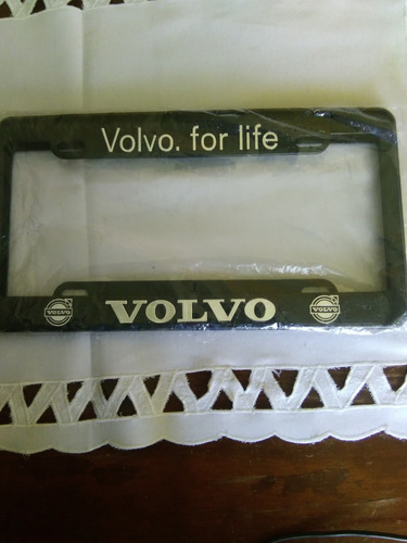 Porta Placa Volvo  Reflejante