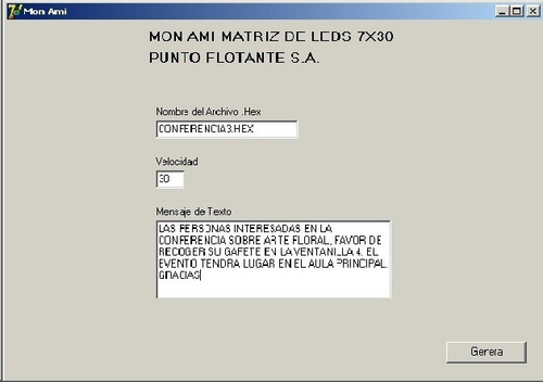 Matriz De Leds 7x30 Mini Panel Display Anuncio Publicitario