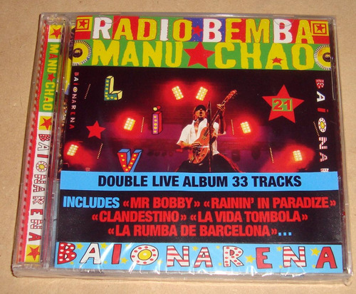 Manu Chao Baionarena Cd Doble Sellado / Kktus