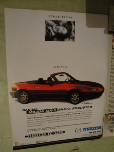 Publicidad Mazda Mx-5 Año 1997