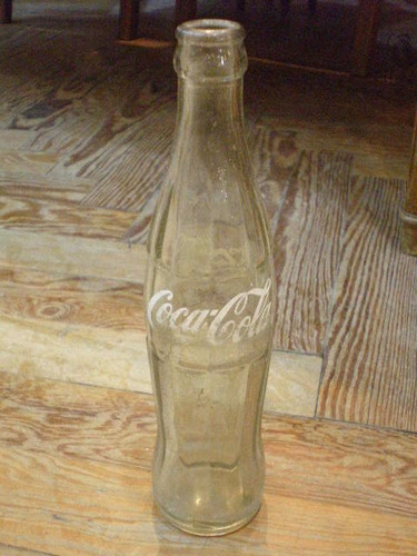 Antigua Botella De Gaseosa Coca Cola