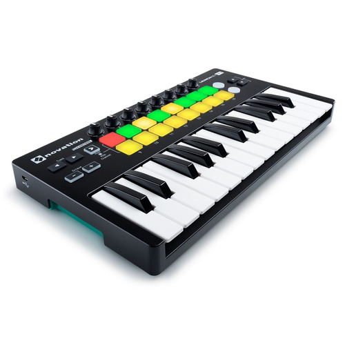 Controlador Novation Launchkey Mini Mk2 16-pad 8-knob 25-key